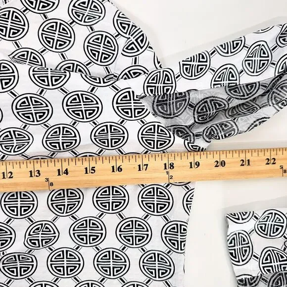 IBKUL Women's Long Sleeve Pullover Mock Neck 1/4 Zip Sz Medium Golf Tennis UPF - Picture 8 of 9